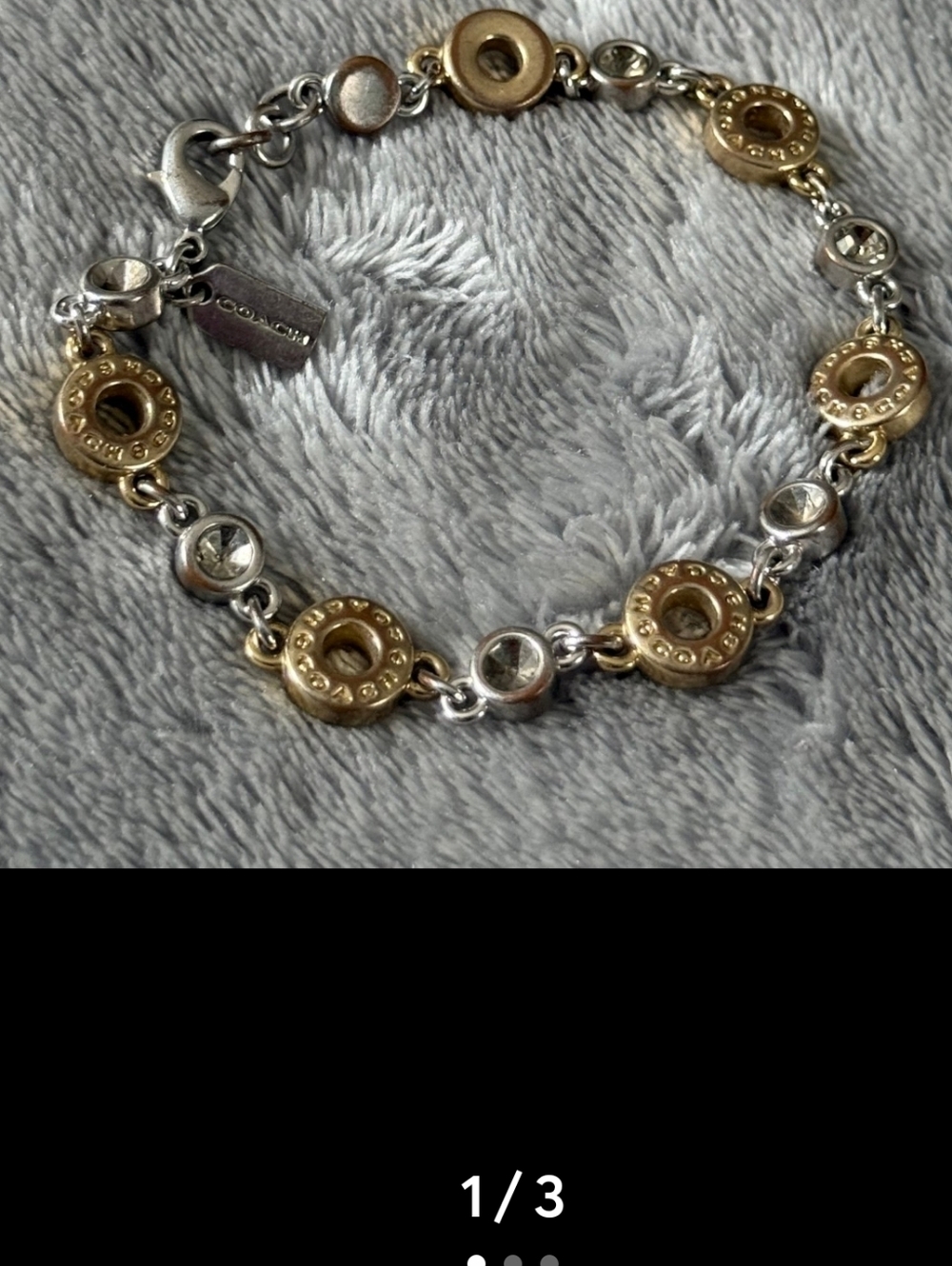 Authentic Coach Bracelet